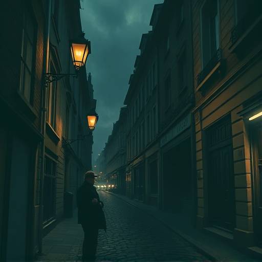 Affiche de la série 'Les Ombres de Paris'