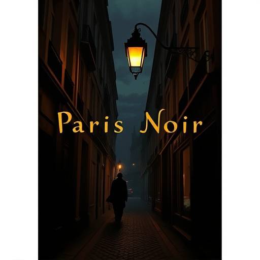 Affiche de la série 'Les Ombres de Paris'